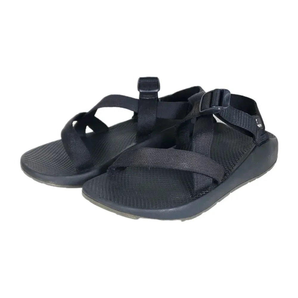 Chaco Men's Z Cloud Size US11 Black Strappy Outdoor Sport Sandals Shoes
